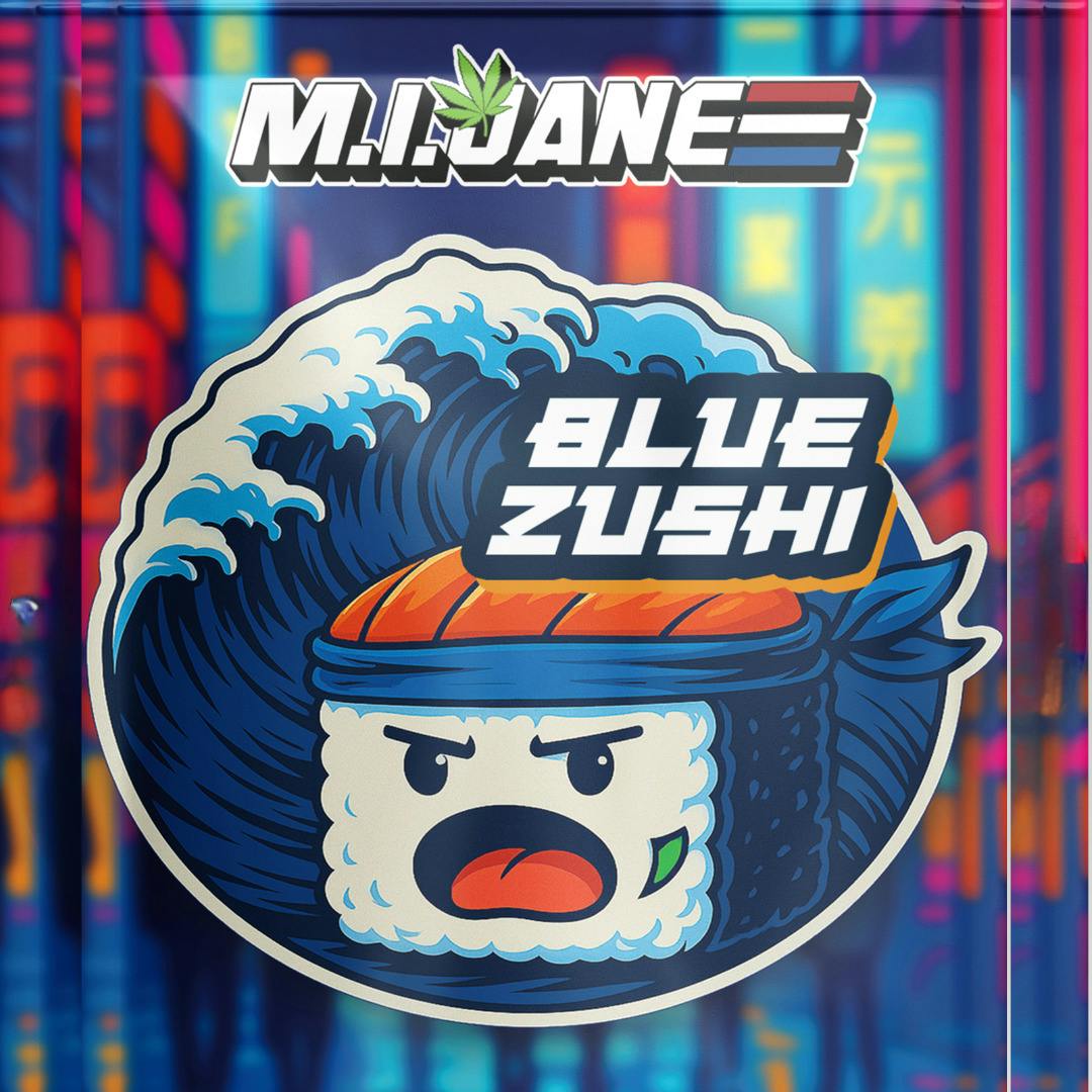 M.I Jane - 1.2g Preroll - Blue Zushi