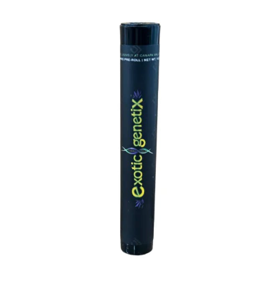 Exotic Genetix - Blue Razz - 1g Infused Preroll