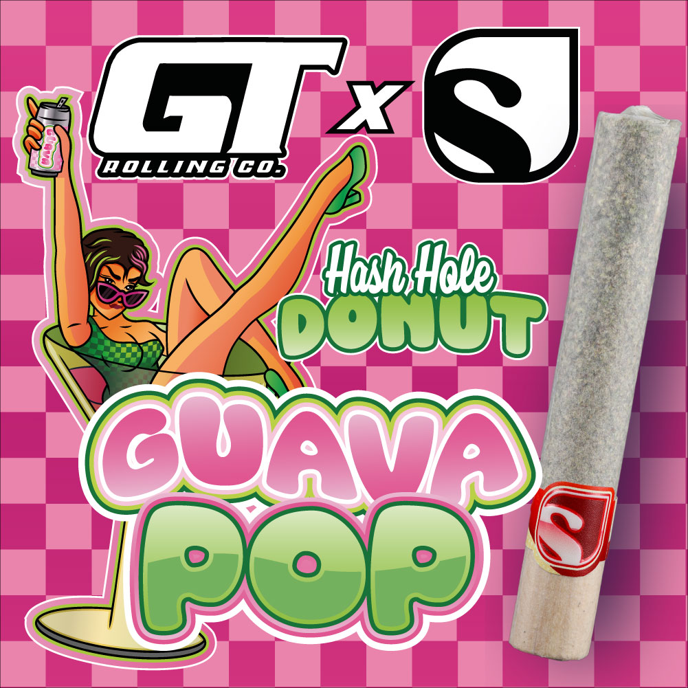 Superb | Guava Pop | Hash Hole Donut | 2g