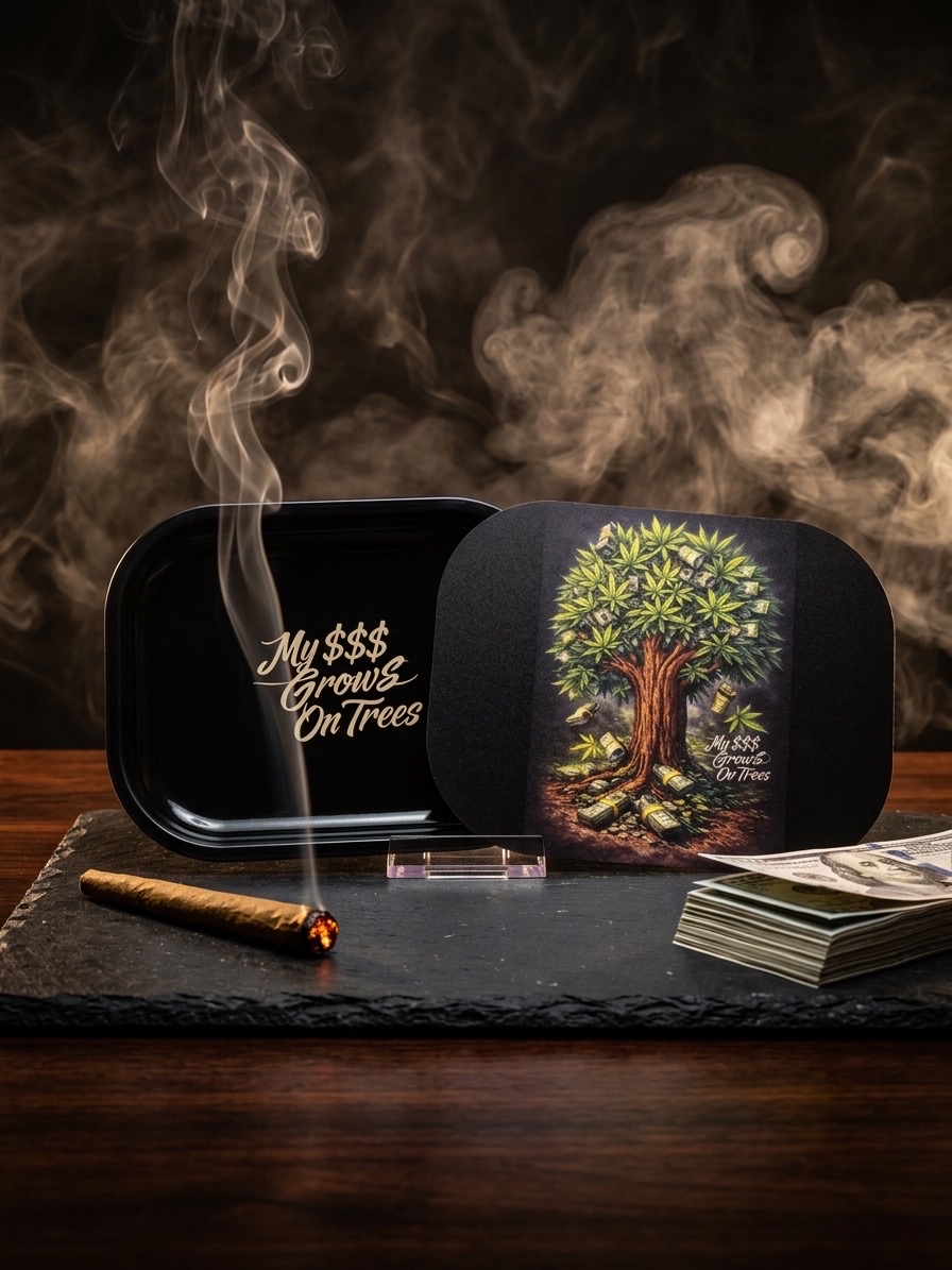 My $$ Grows On Trees - Rolling Tray