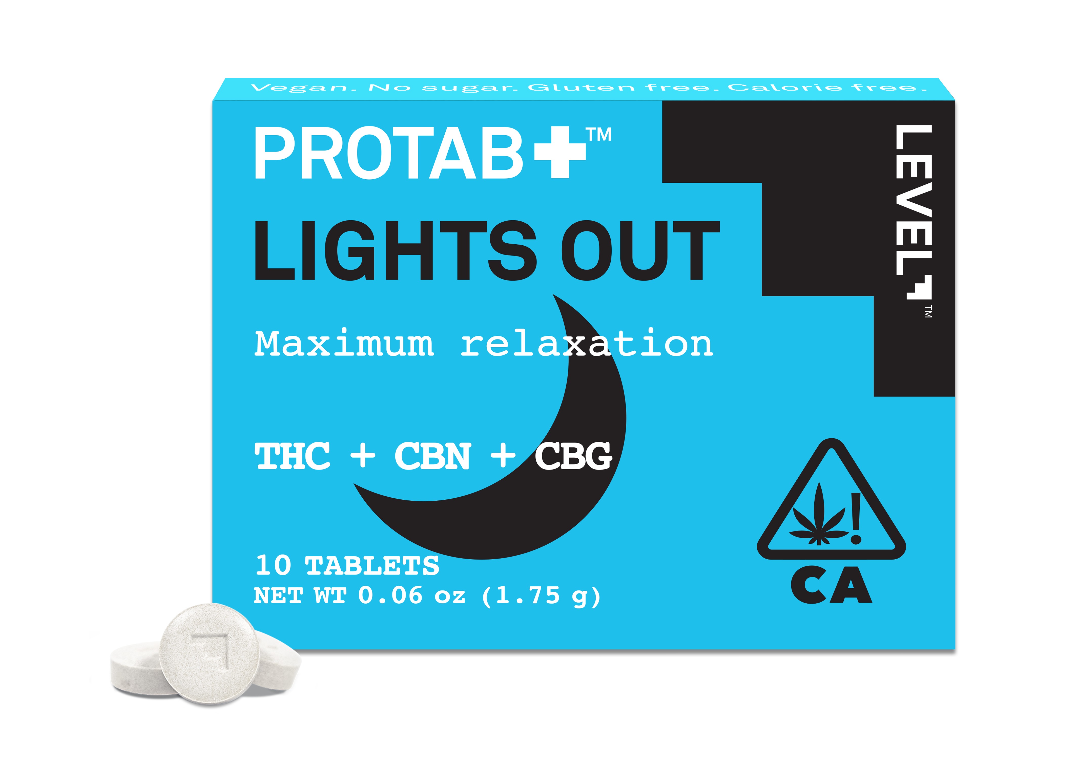 LEVEL — Protab+ Lights Out / 10 Tablets