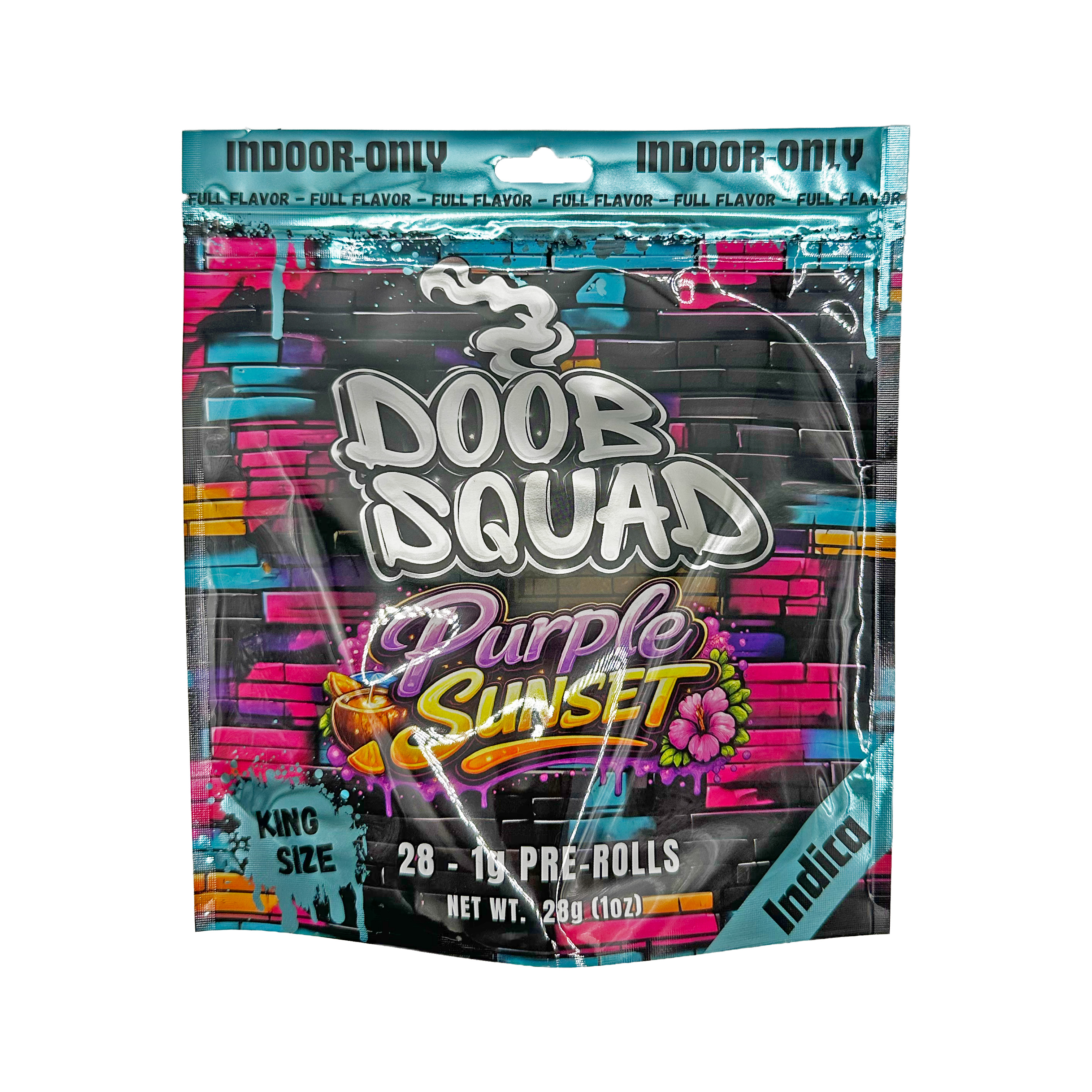 Doob Squad | 1g-28pk (28g) Preroll Pack | Purple Sunset