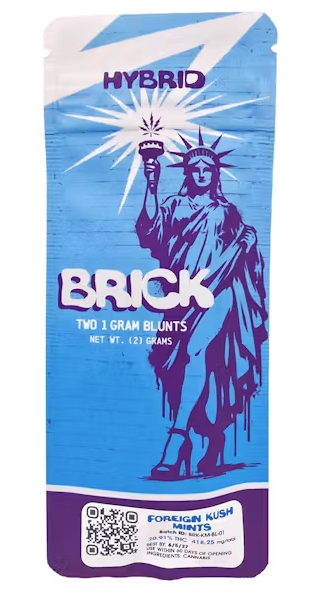Dumbo Electric | Foreign Kush Mints | 2pk x 1g Blunts | Hybrid