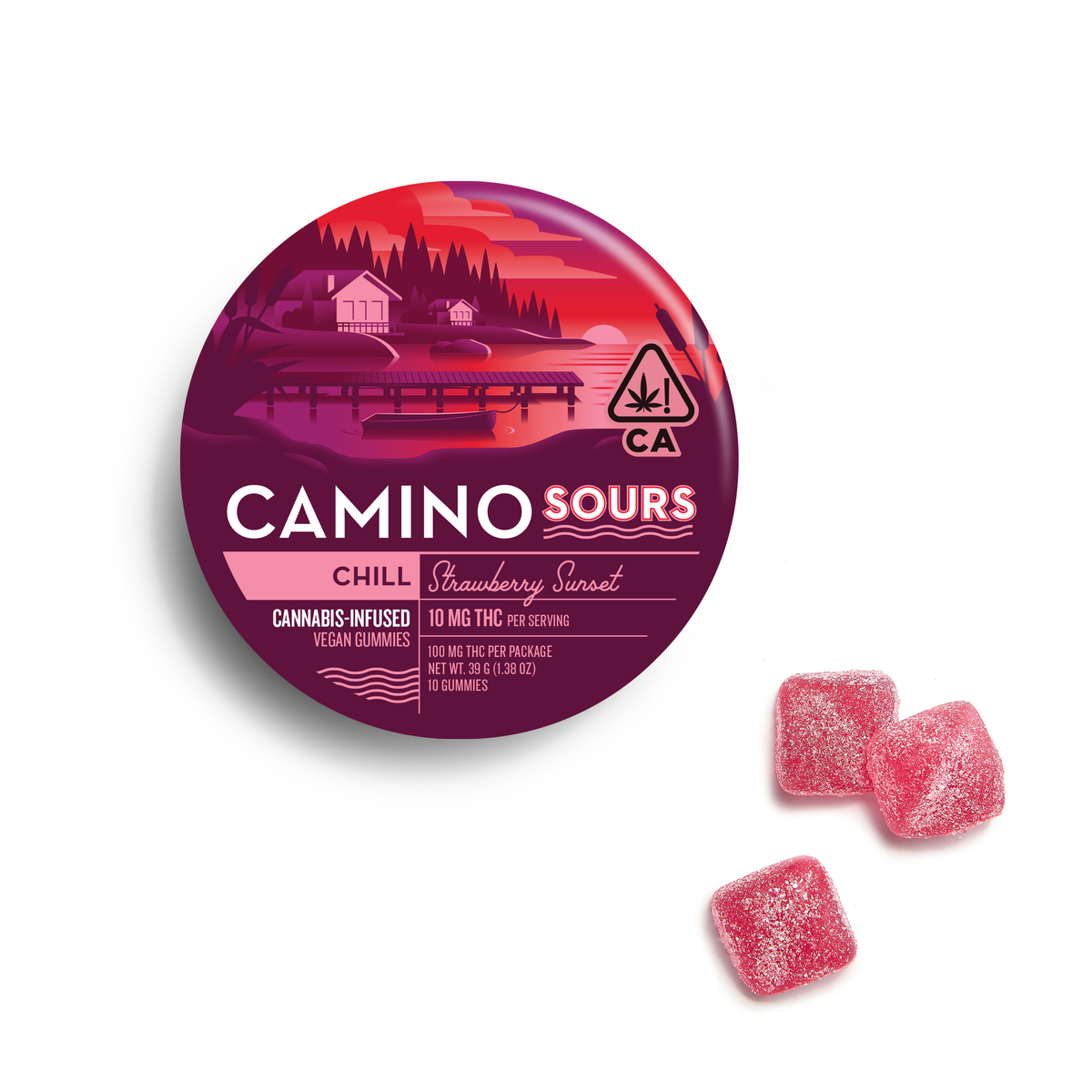 CAMINO — Chill Sour - Strawberry Sunset
