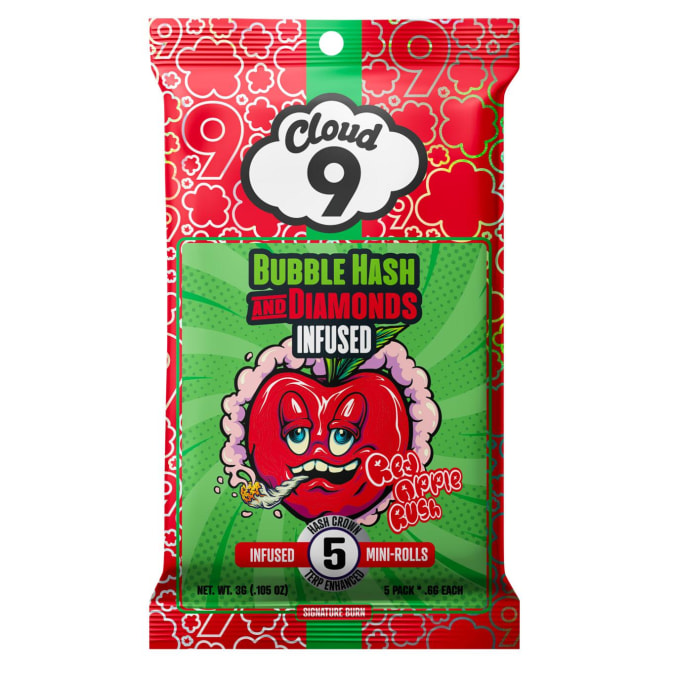 Cloud 9 | Red Apple Rush | 3g Pre-Roll Pack