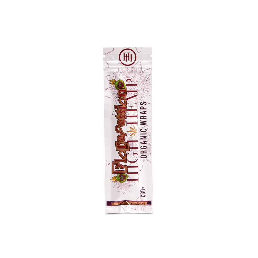 FloraPassion High Hemp Organic Herbal Wraps 2 pack product photo