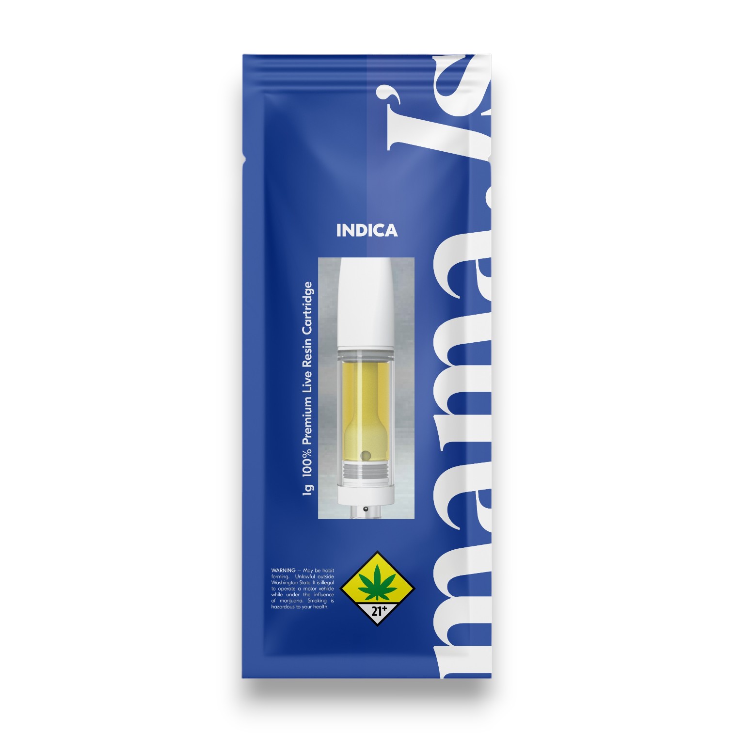 Mama J's: LA Kush Cake - Live Resin Cartridge