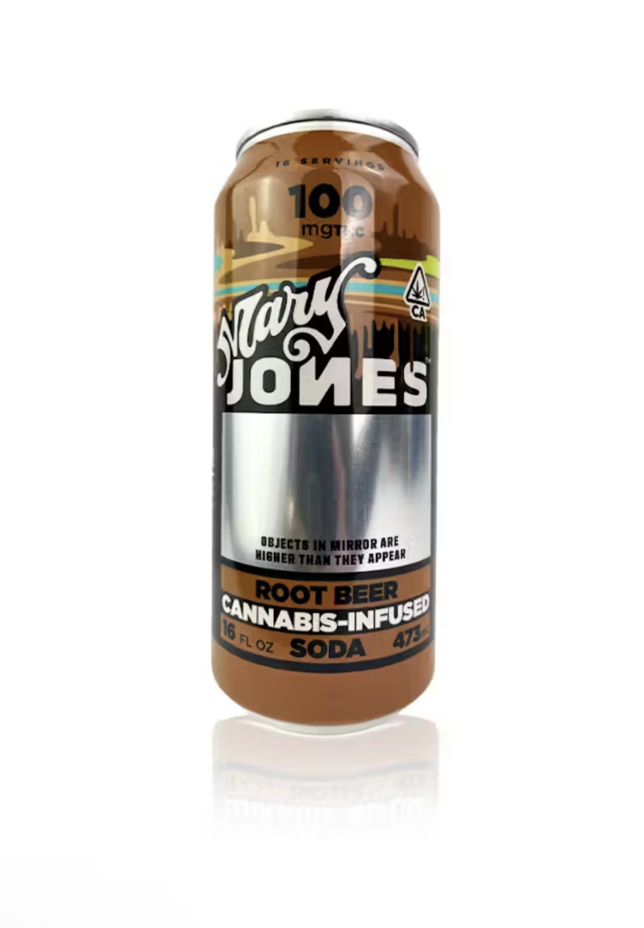 Mary Jones: Root Beer 100MG Soda