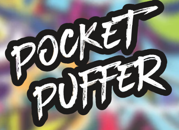 HIGH TECH POCKET PUFFER: Blue Dream Berry