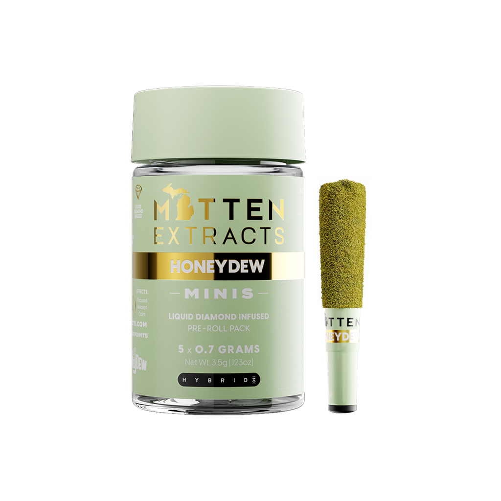 Honeydew .7g Infused Pre-Roll Minis - 5 pack
