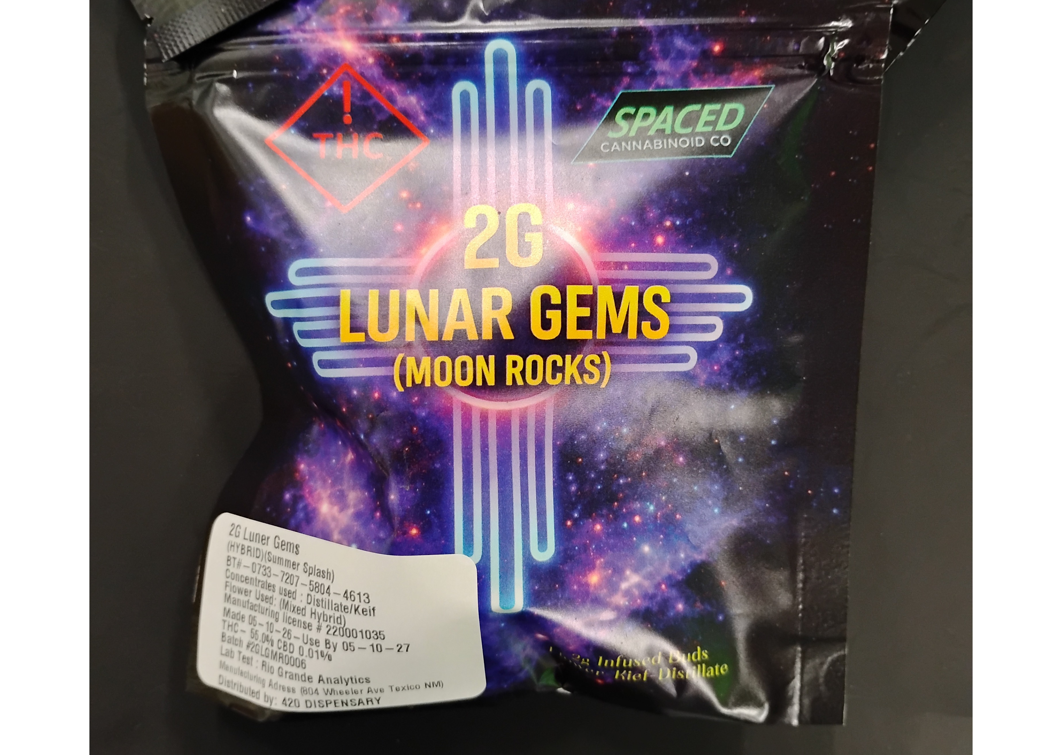 Moonrock Spaced Summer Splash