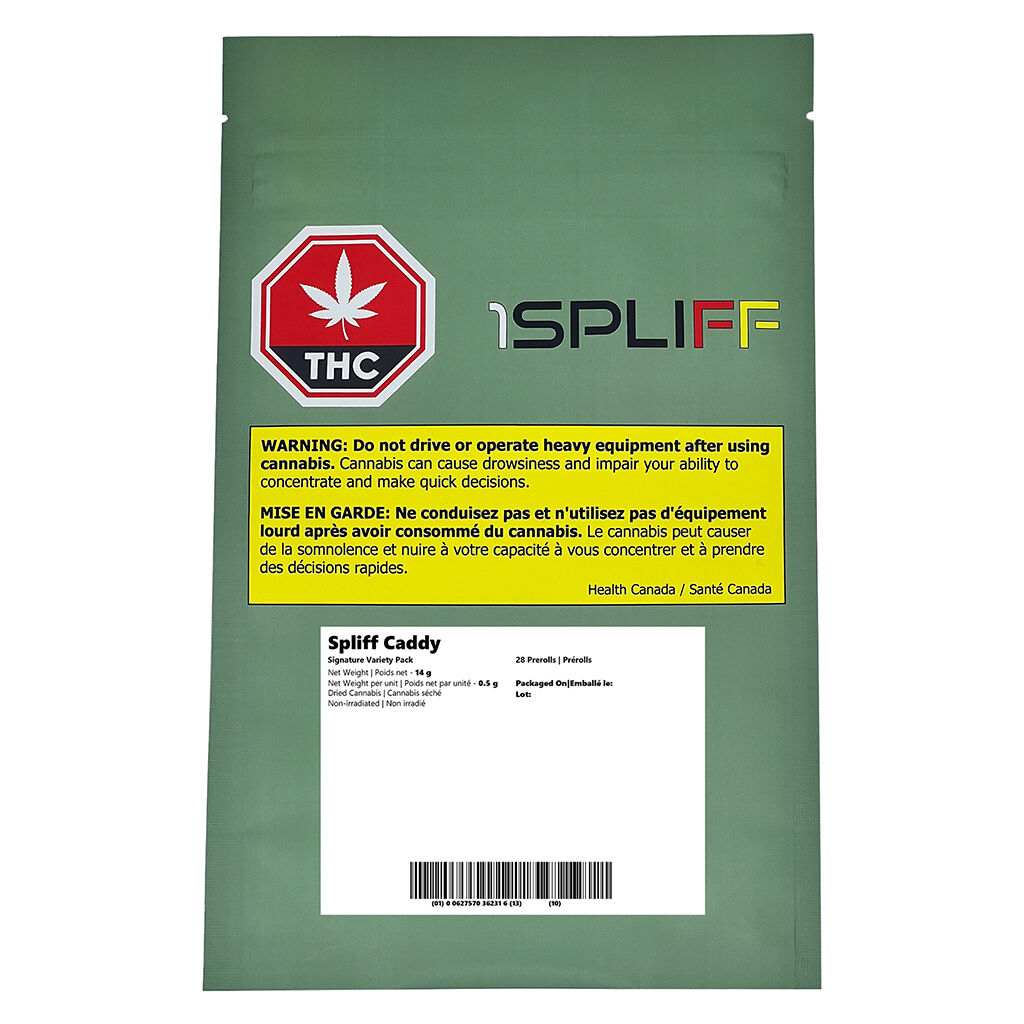 1SPLIFF - Spliff Caddy Pre-Roll - 28x0.5g