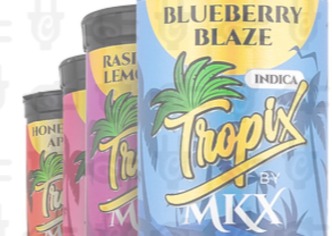 MKX - Blueberry Blaze (I) - 5x.5g Liquid Diamond Infused Prerolls