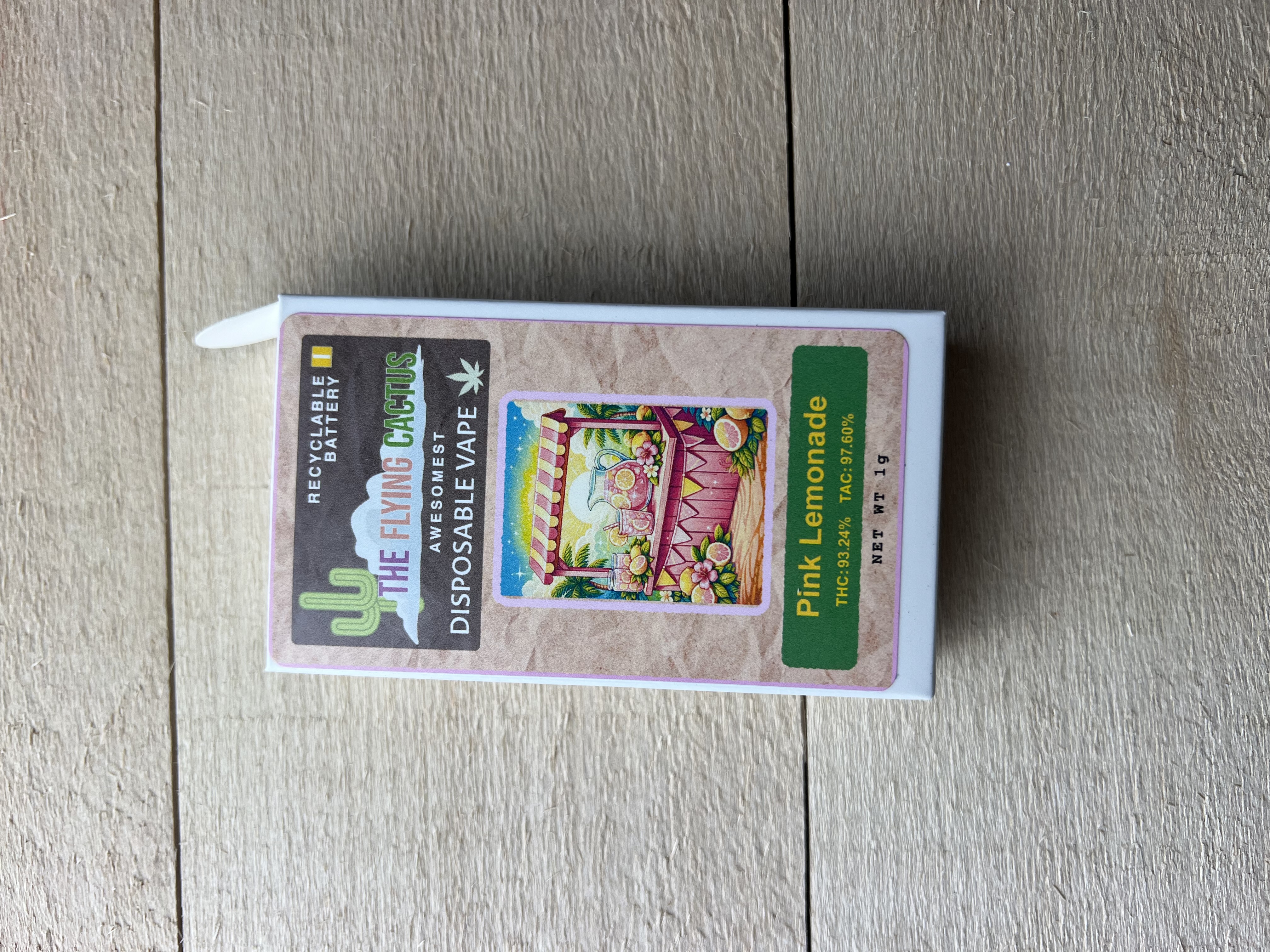 Pink Lemonade Ecostar Disposable