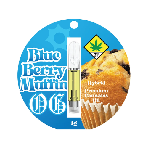 Farmers Market Blueberry Muffin OG (Hybrid) 1g Cartridge