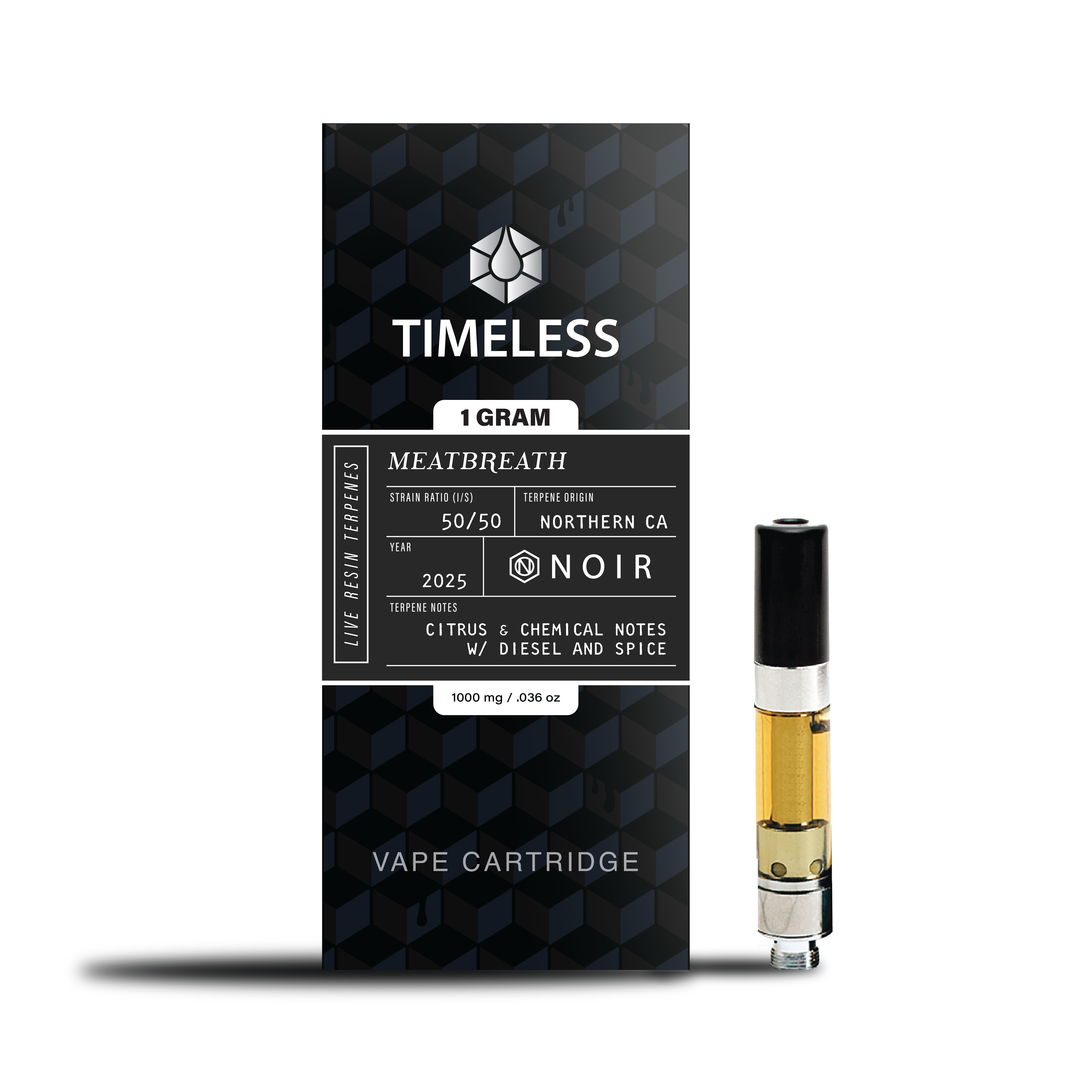 NOIR Meatbreath Vape Cartridge | 1g
