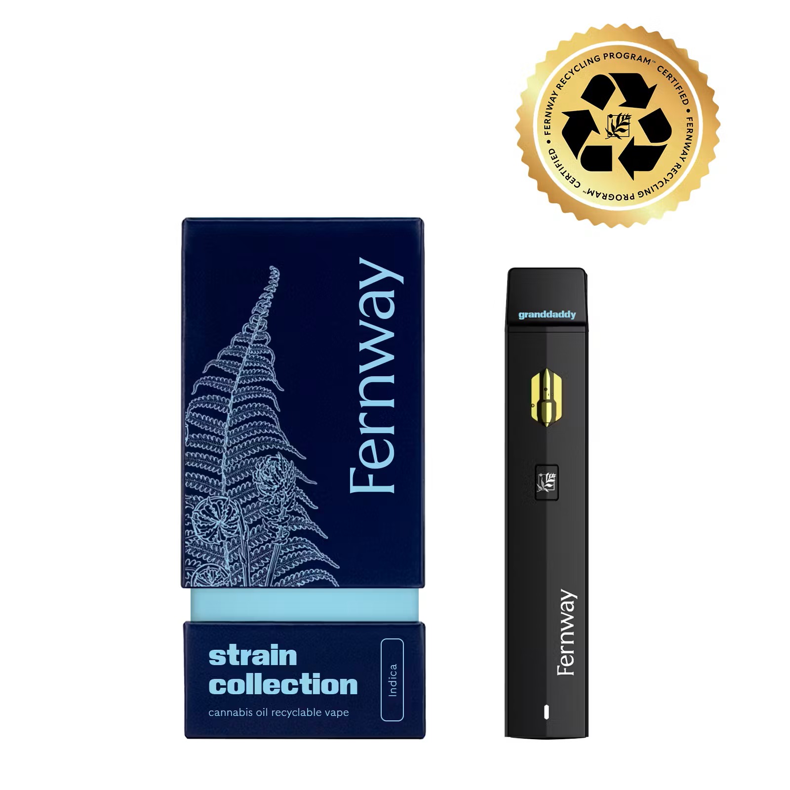 Fernway | Granddaddy Purp | Indica | Traveler PRO AIO | 1g