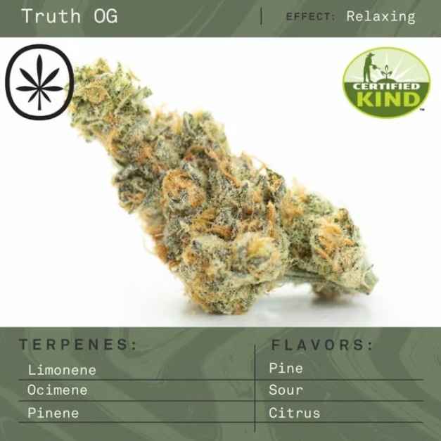Certified Organic Truth OG | 3.5g