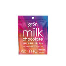Gron | Milk Chocolate & Sea Salt High-Dose Mini Bar | 100mg