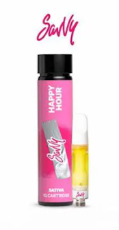 Vape Cart - Blue Raz Haze - Savvy Happy Hour - REC