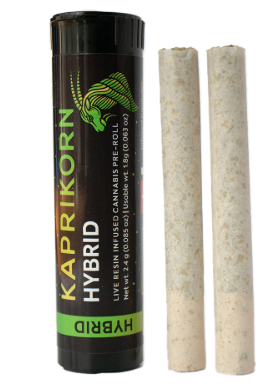 Trapzilla Infused with Live Resin Rude Boi 2 x .9g Pre-rolls |  KAP