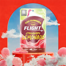 Flight Strawberry Lemonade Gummies 200mg