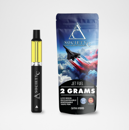 Society C - Live Resin Disposable - Jet Fuel
