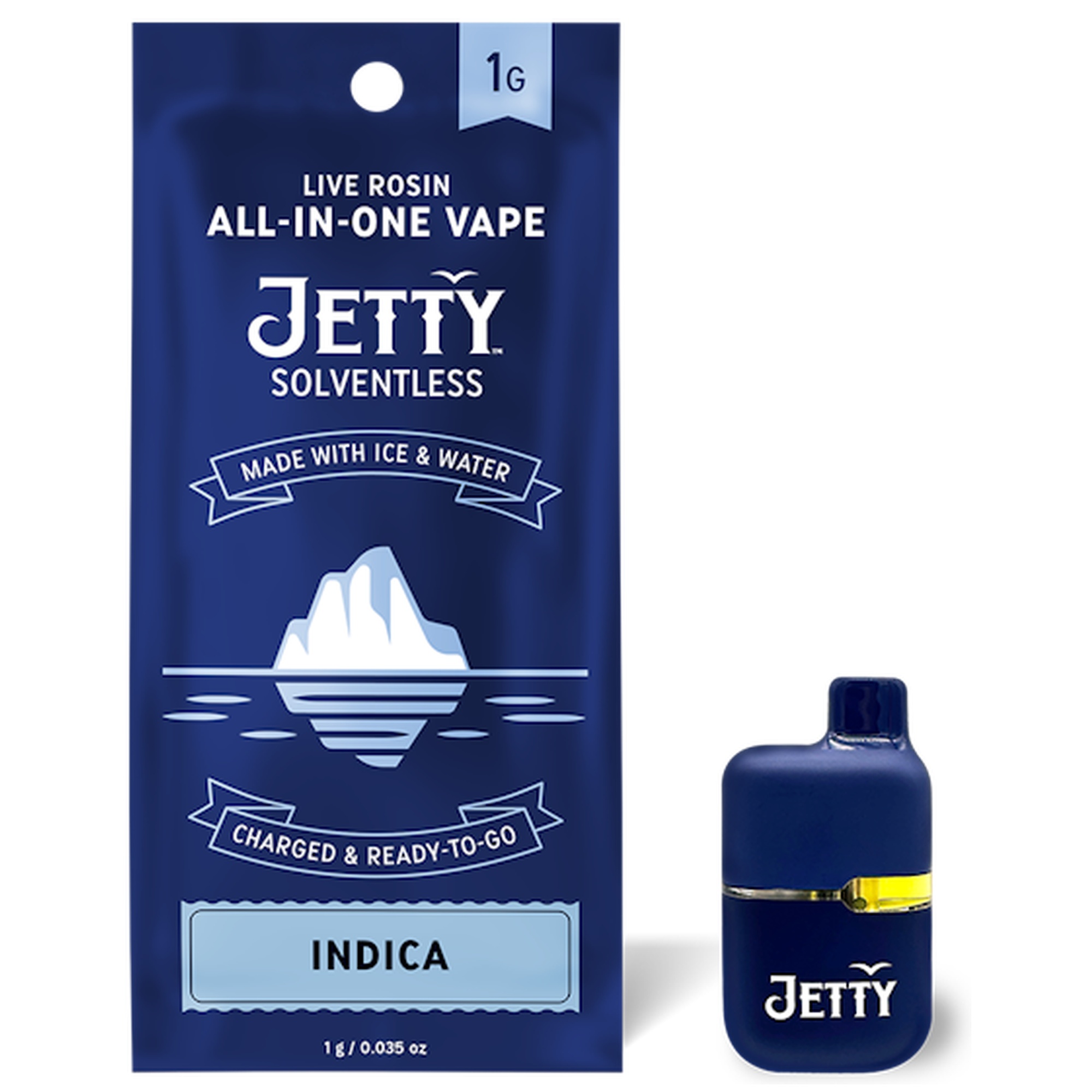 Galactic Fusion | Solventless Mini Tank AIO Vape | Indica | 1g