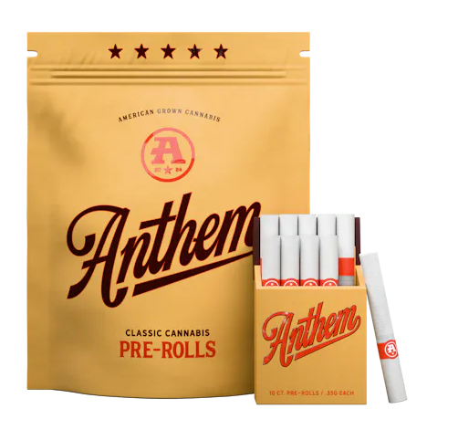 Anthem Preroll 10pk | Indica Blend