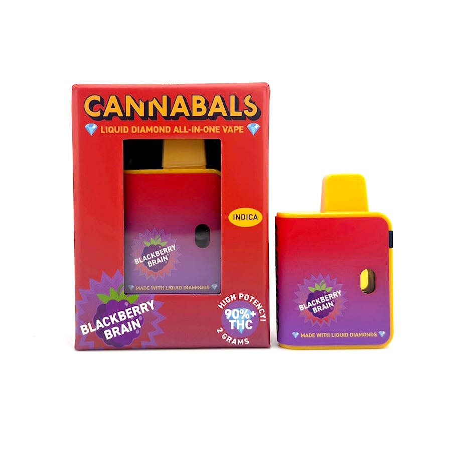 Cannabals | Blackberry Brain | Liquid Diamond Disposable Vape