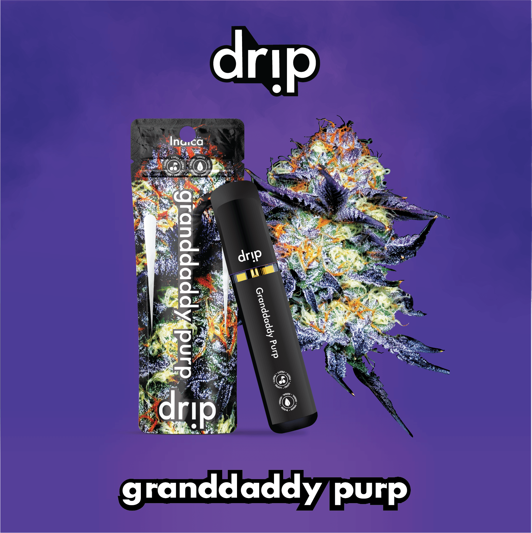 All In One Vape: Grandaddy Purp (I)