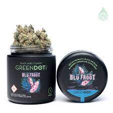 Green Dot - Flower - Blu Froot