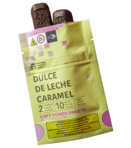 Caramel Mini Candy Bar 100mg/bar