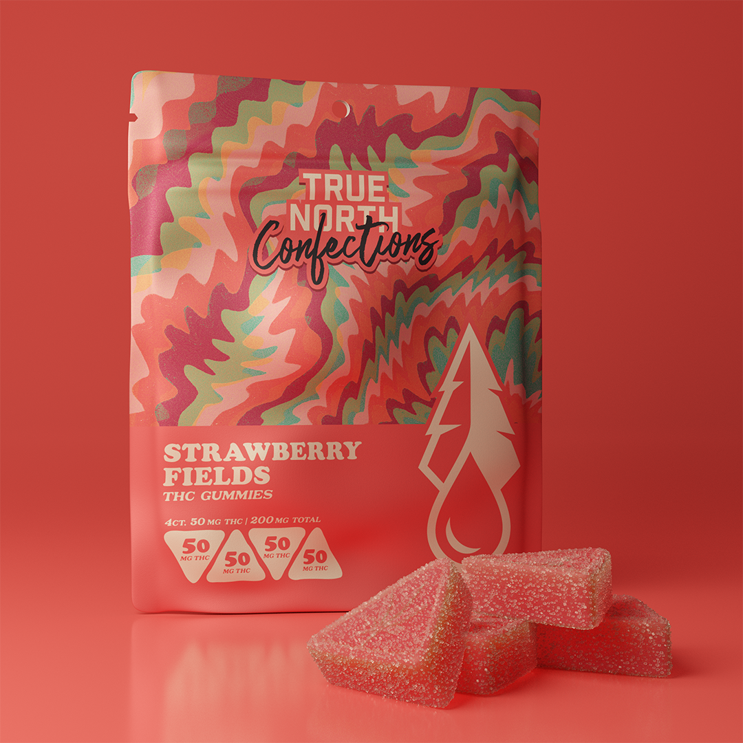 Strawberry Fields Vegan Gummies 2/$7