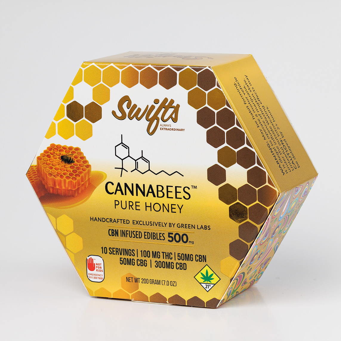 Swifts - Honey MAX 500mg 10pk