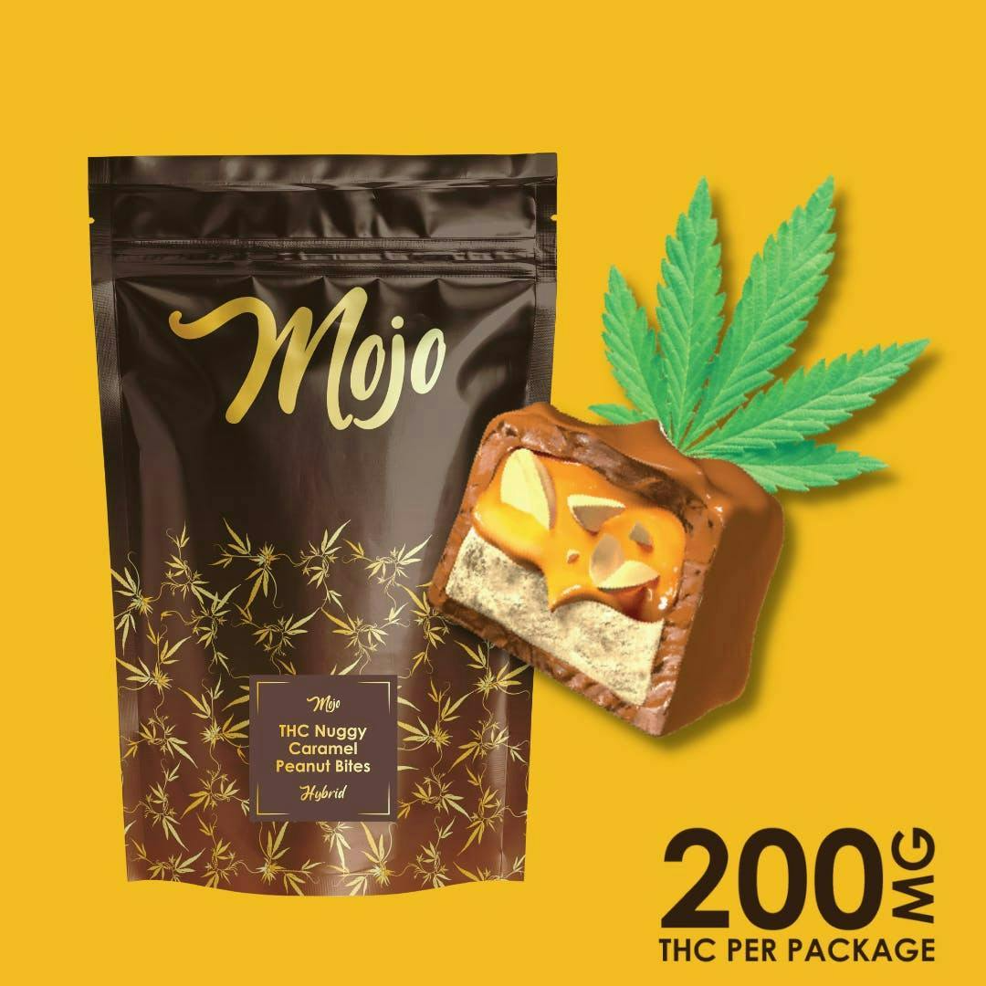 Caramel Peanut Bites 200mg