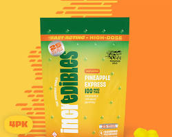Incredibles Gummies Pineapple Express Fast Acting 4pk (H) 100mg