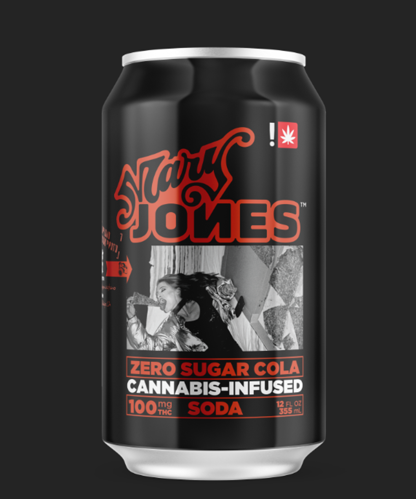 Cola ZERO Infused Soda 100mg