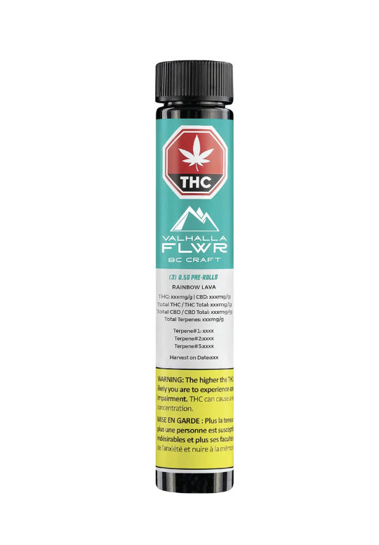 Rainbow Lava Pre-Roll | 3x0.5g
