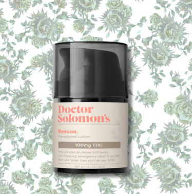 200mg - Lotion - Rescue (THC Rich) - Dr. Solomon's - REC