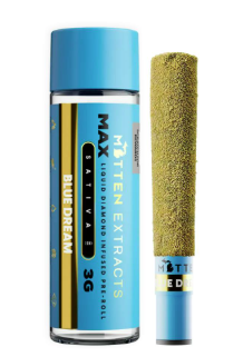 Mitten Extracts MAX Diamond Infused Pre-Roll - Blue Dream