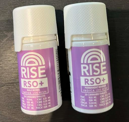 RSO + Maui Wowie | Infused Edible Tablets | 200mgTHC | 20 count
