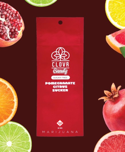 SUGAR FREE POMEGRANATE CITRUS SUCKER 25MG