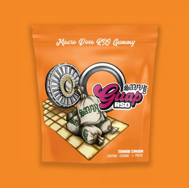 Tangie Crush RSO Guap Gummy 100mg 1pc