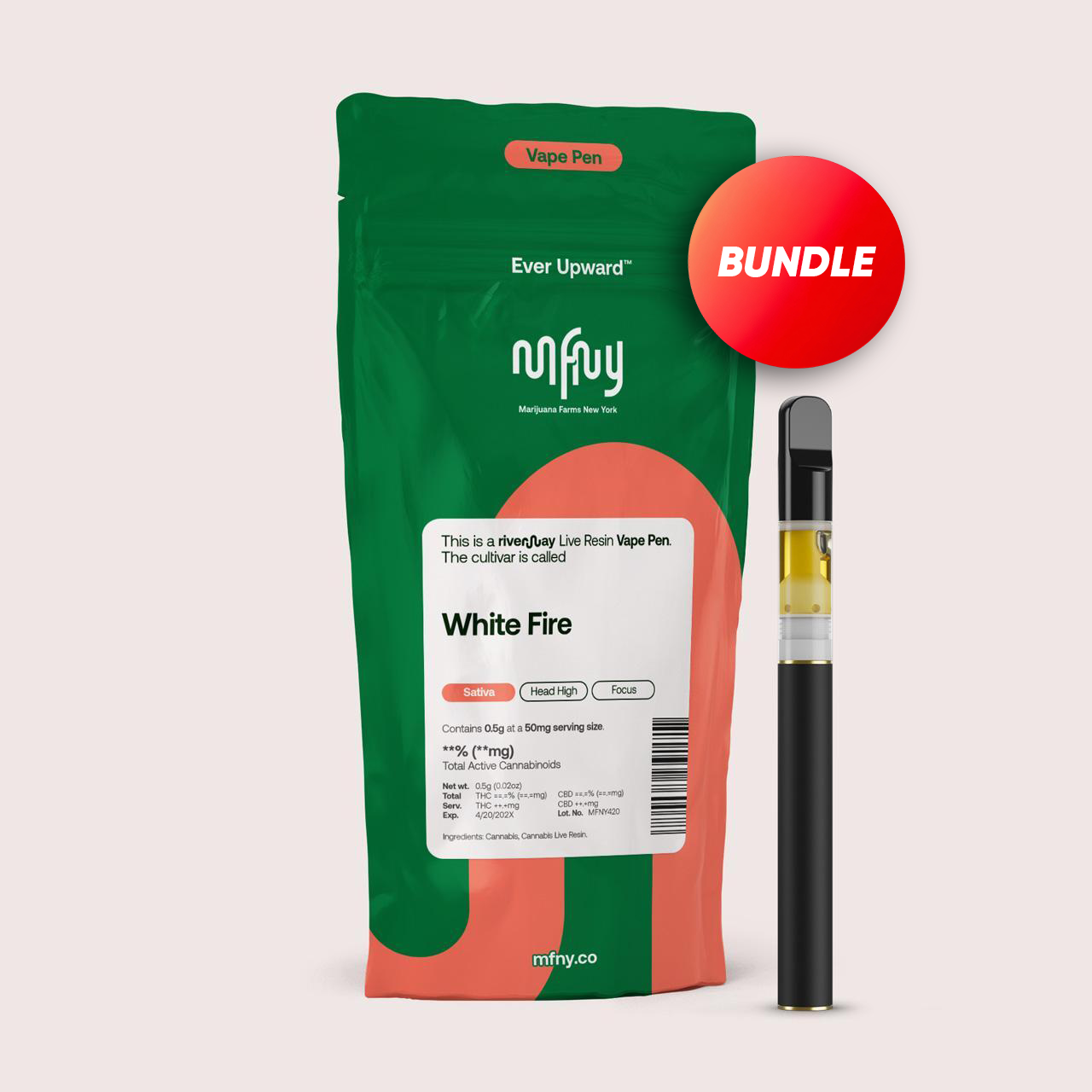 White Fire | Sativa | AIO | 0.5g