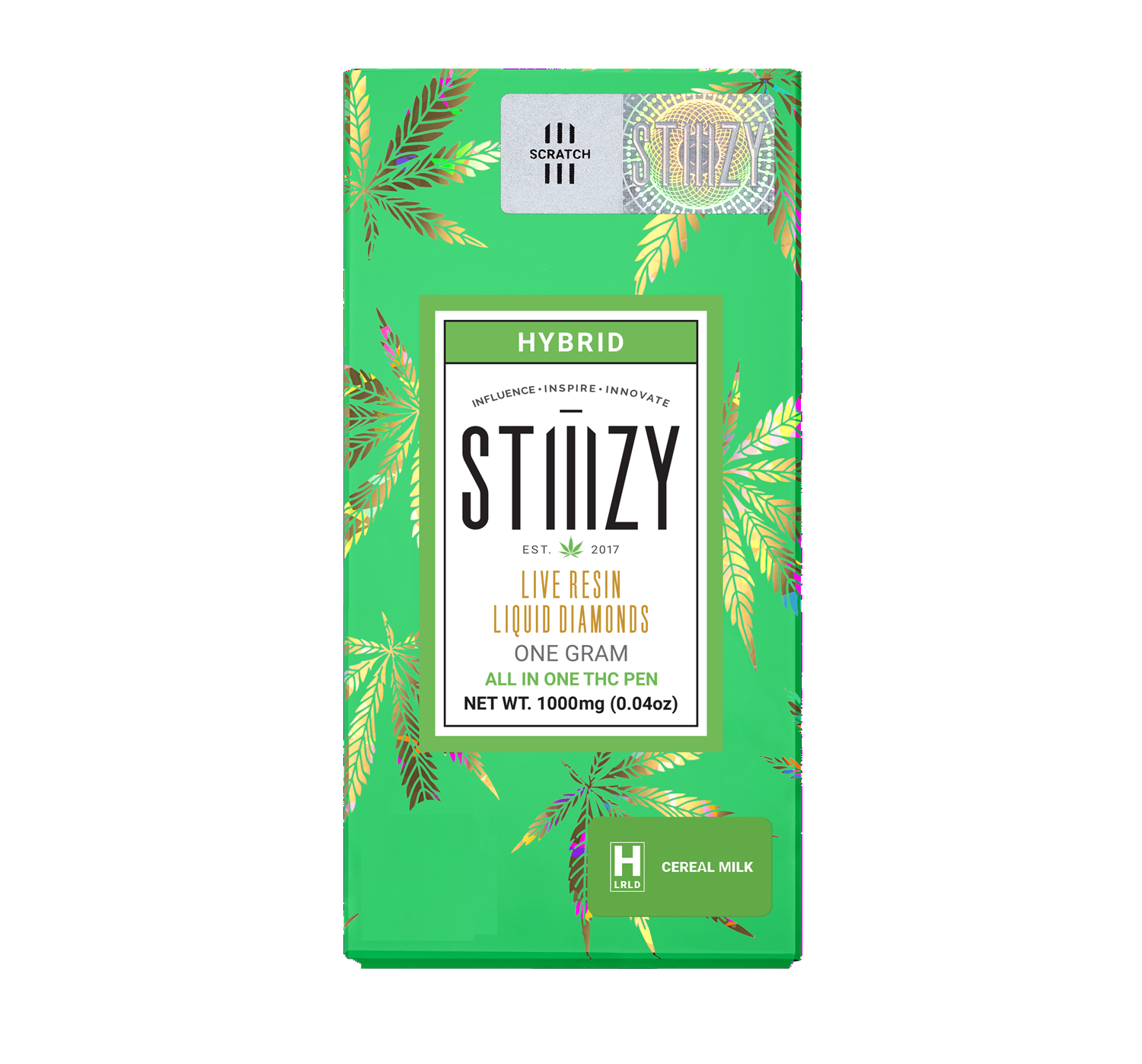 Stiiizy | Cereal Milk | 1G Live Resin Liquid Diamonds All-In-One Disposable Vape