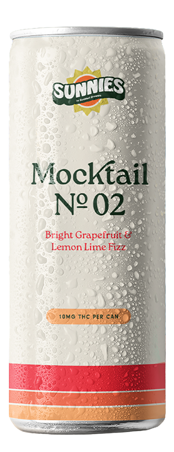 Sunnies | Mocktail No. #02 Bright Grapefruit & Lemon Lime | 10mg