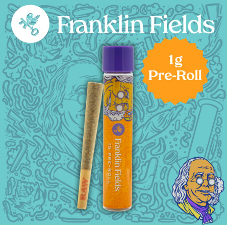 Franklin Fields | Sherbz Pre-Roll | 1g