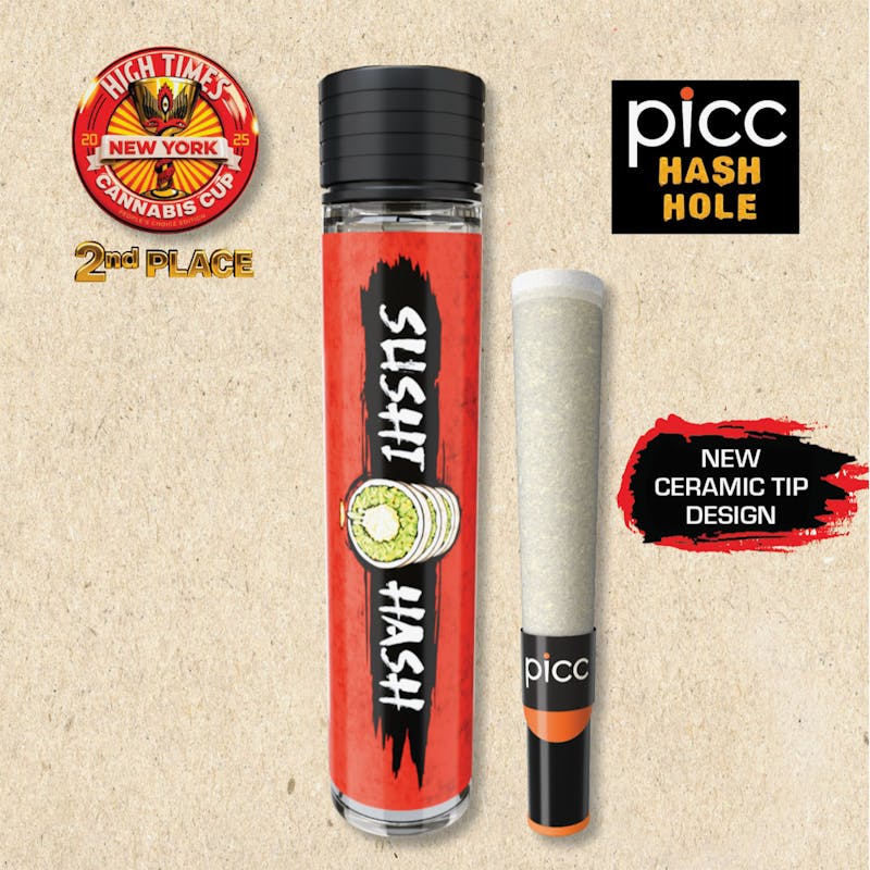 PICC | Sushi Hash - Jealously x Hash Burger Rosin - Indica | 1g