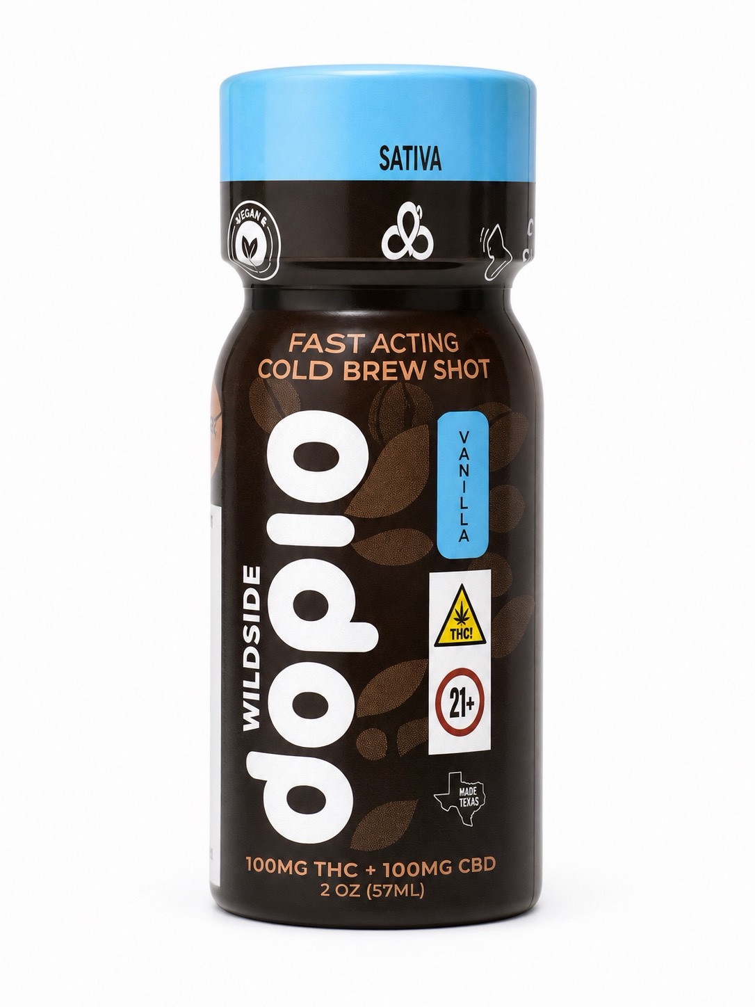 Green Revolution Vanilla Cold Brew 1:1 Shot 100mg